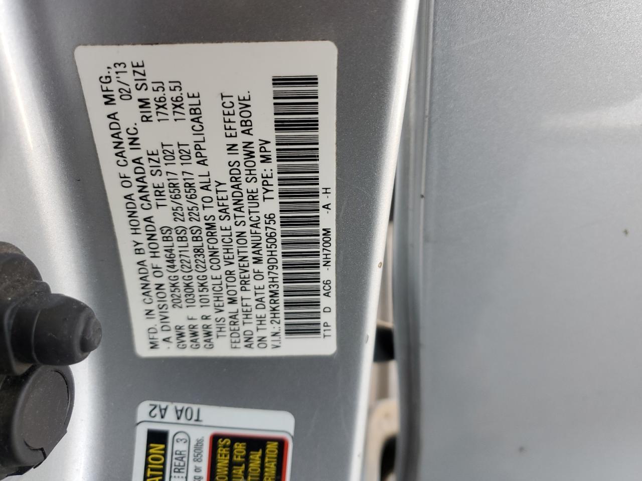 2013 HONDA CR-V