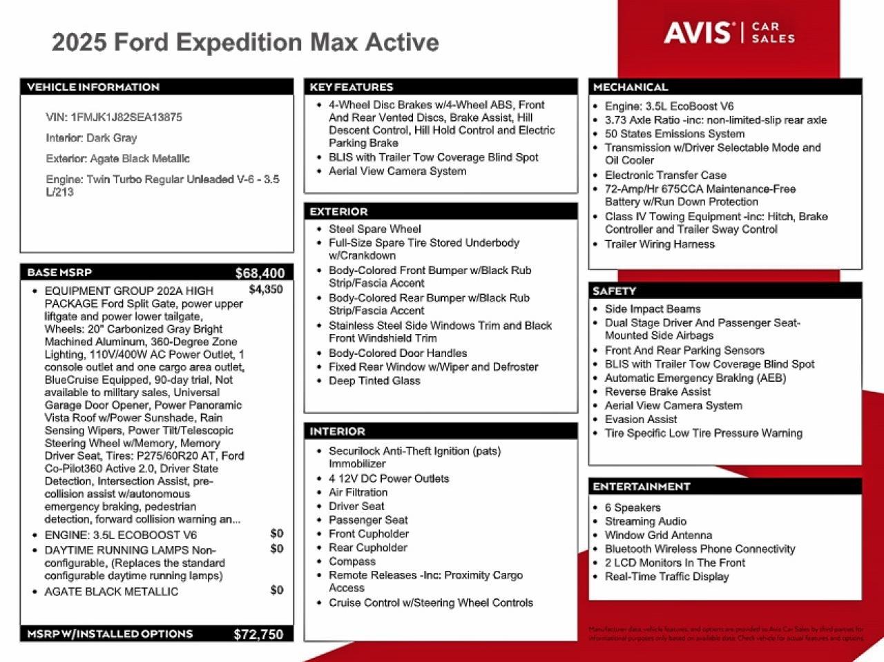 2025 FORD Expedition