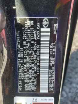 2017 TOYOTA CAMRY