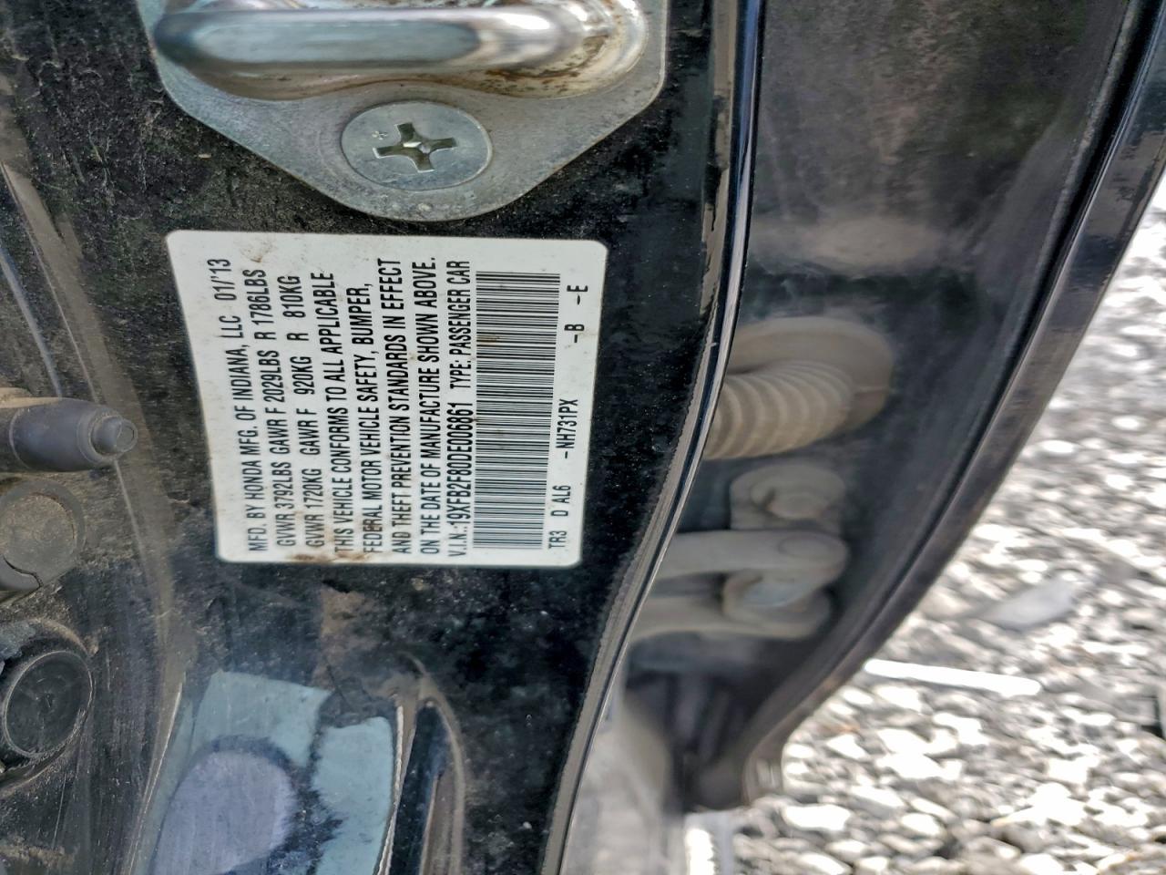 2013 HONDA CIVIC
