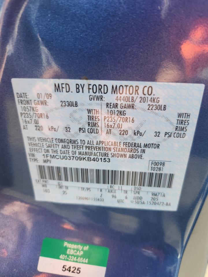2009 FORD ESCAPE