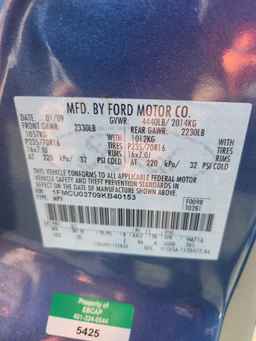 2009 FORD ESCAPE