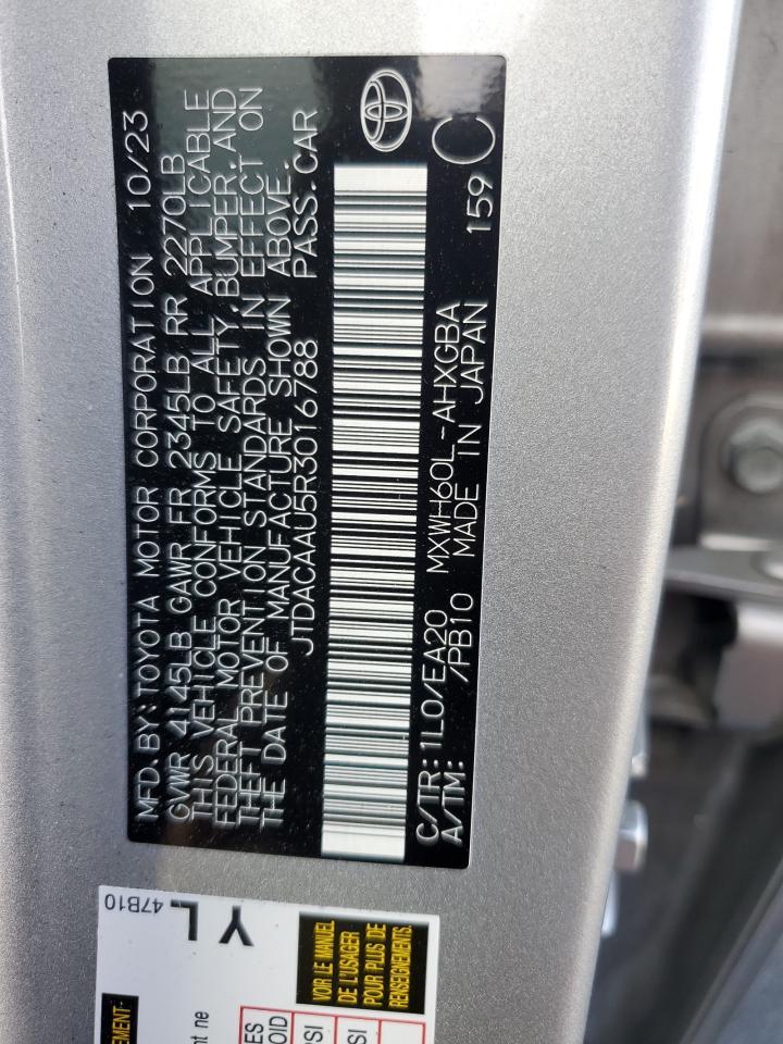 2024 TOYOTA PRIUS