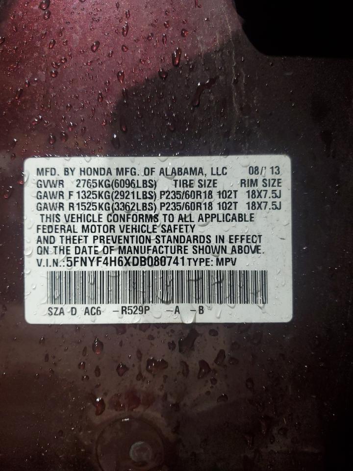 2013 HONDA PILOT
