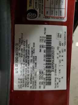 2010 FORD FUSION