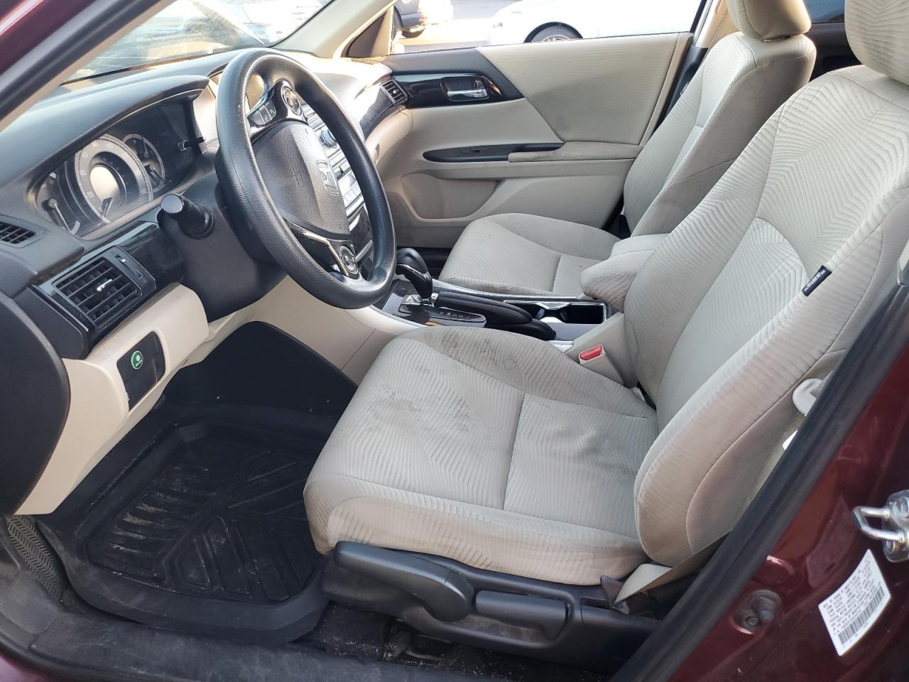 2016 HONDA ACCORD