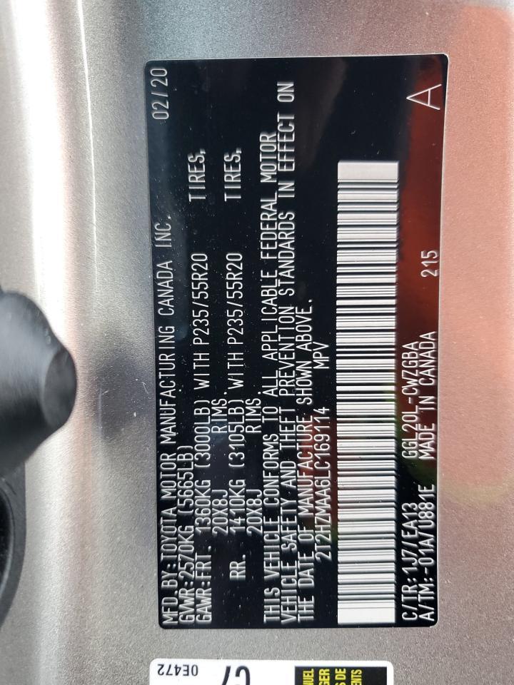 2020 LEXUS RX 350