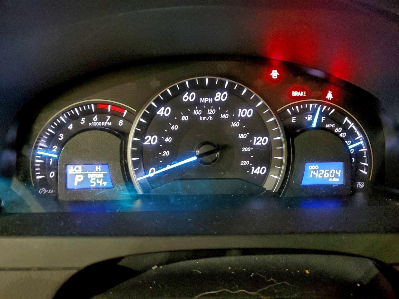2012 TOYOTA CAMRY
