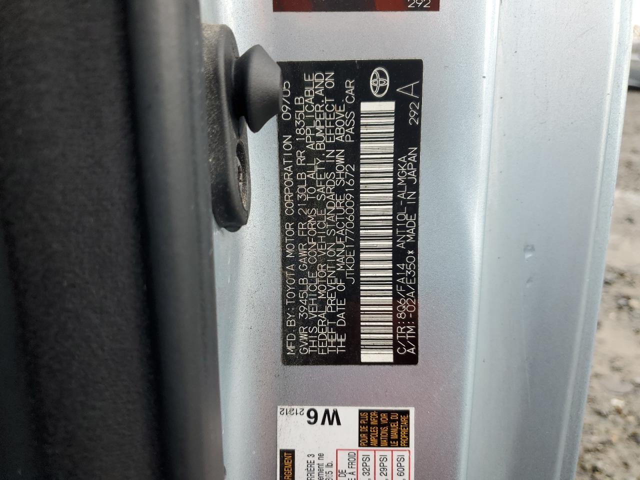 2006 TOYOTA SCION