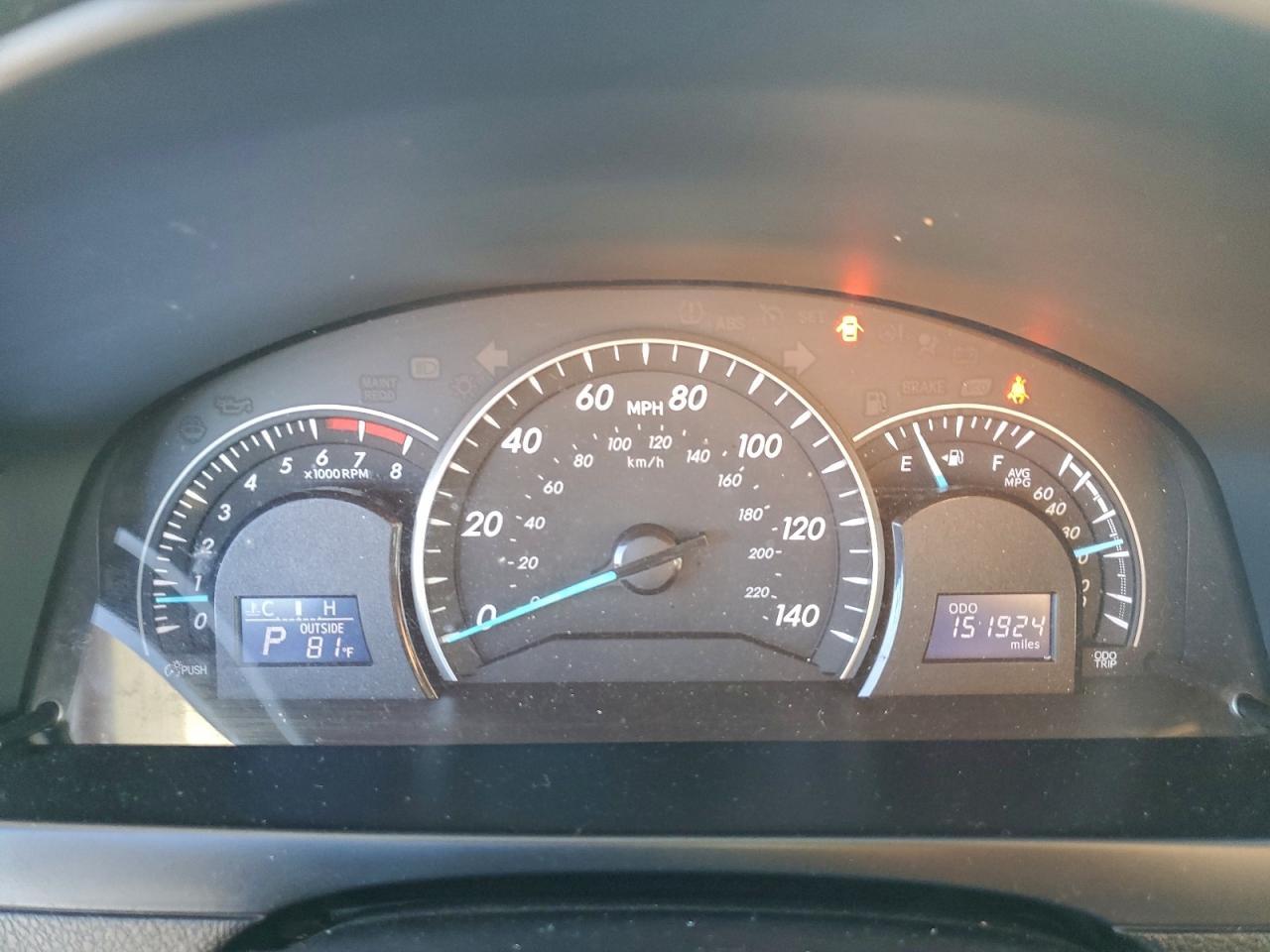 2014 TOYOTA CAMRY