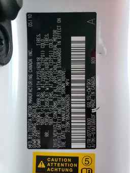 2010 LEXUS RX 350