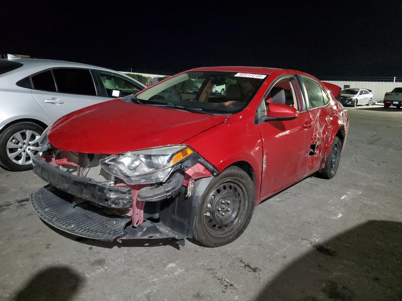 2016 TOYOTA COROLLA