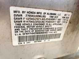 2011 HONDA PILOT