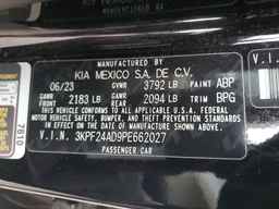 2023 KIA FORTE