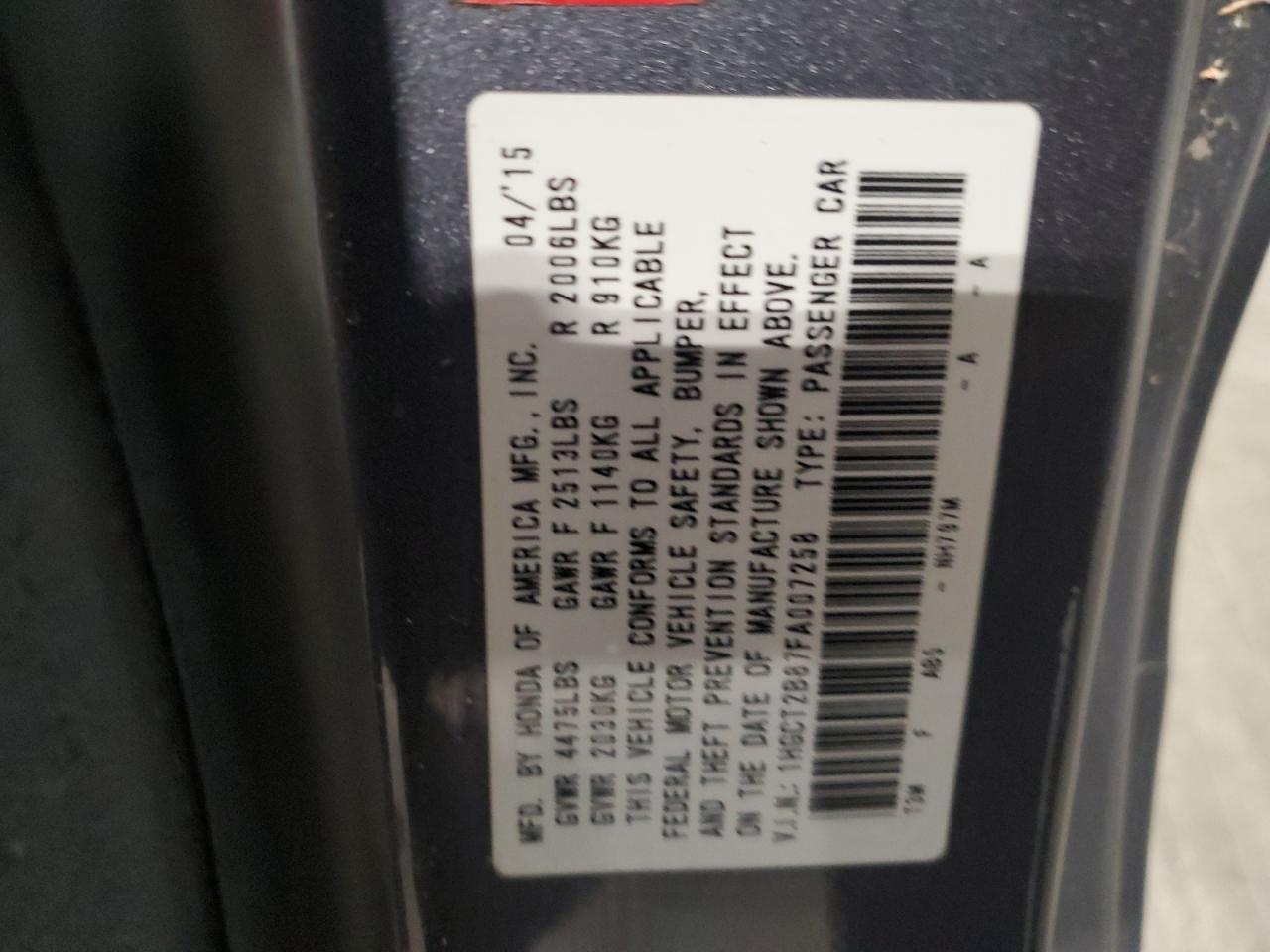 2015 HONDA ACCORD