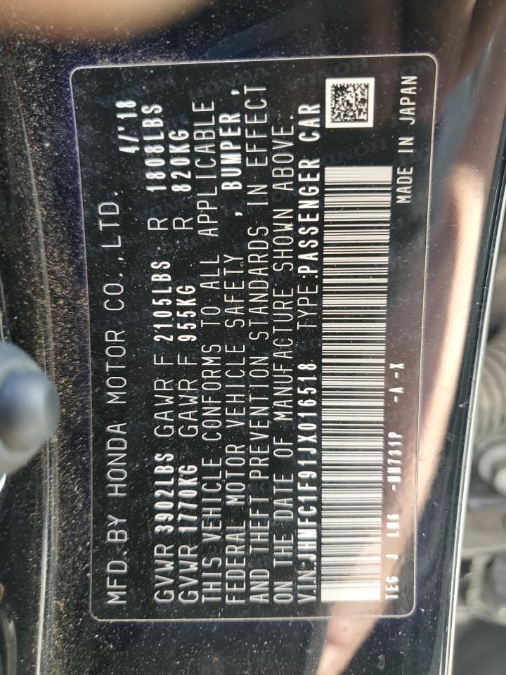 2018 HONDA CIVIC