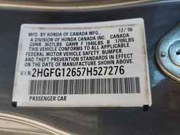 2007 HONDA CIVIC