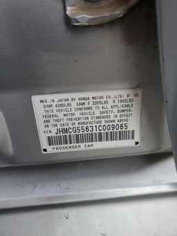 2001 HONDA ACCORD