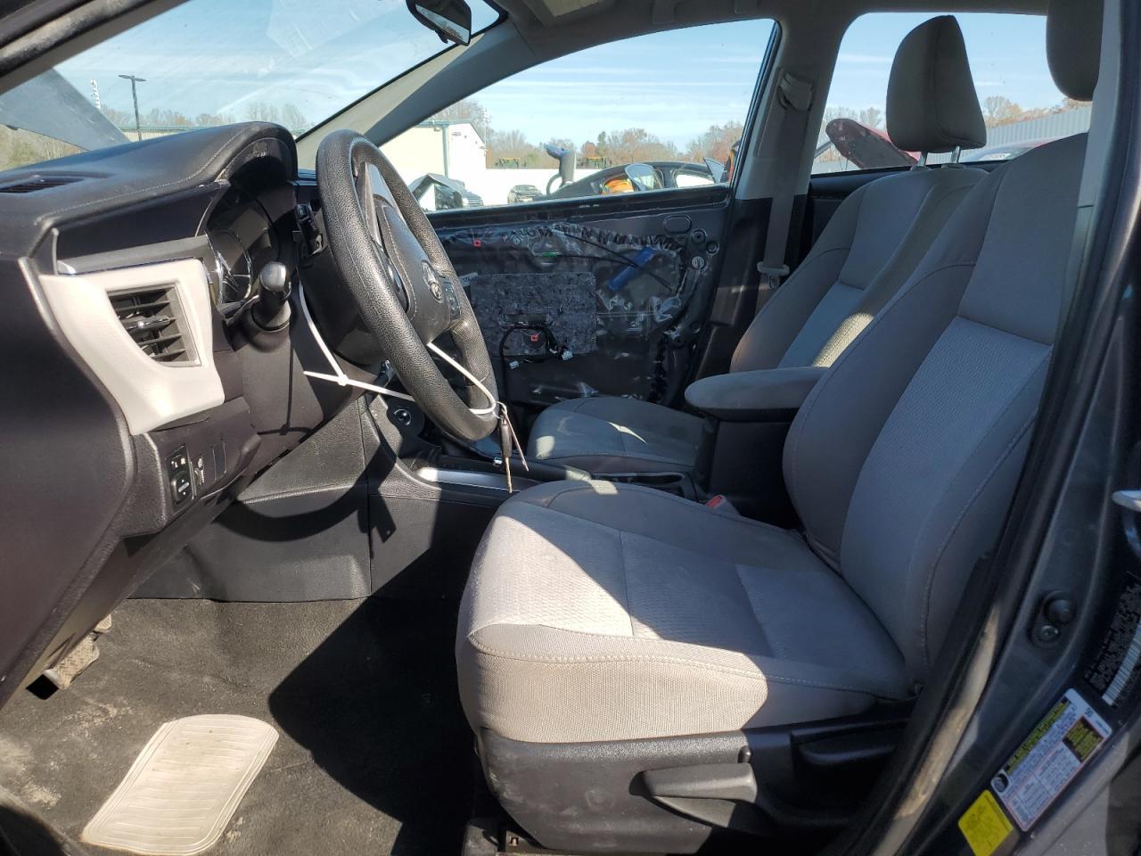 2016 TOYOTA COROLLA