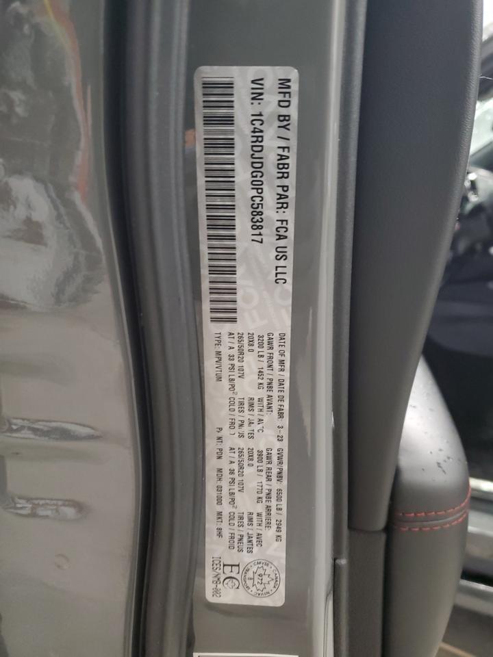 2023 DODGE DURANGO