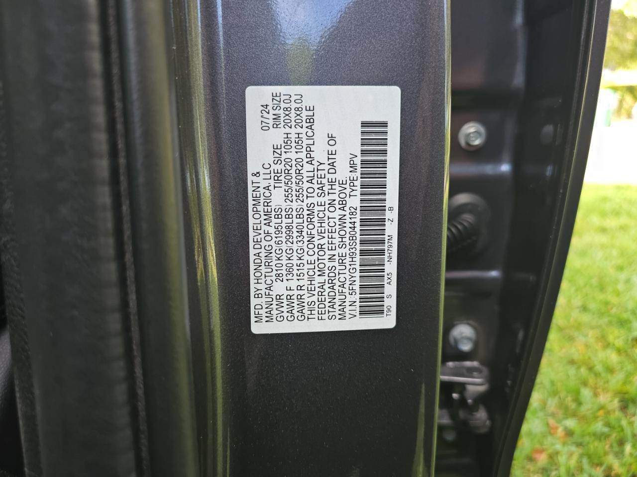 2025 HONDA PILOT