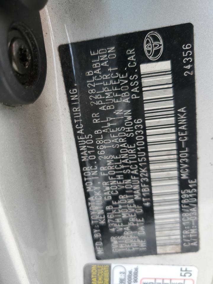 2005 TOYOTA CAMRY