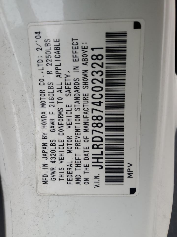 2004 HONDA CR-V