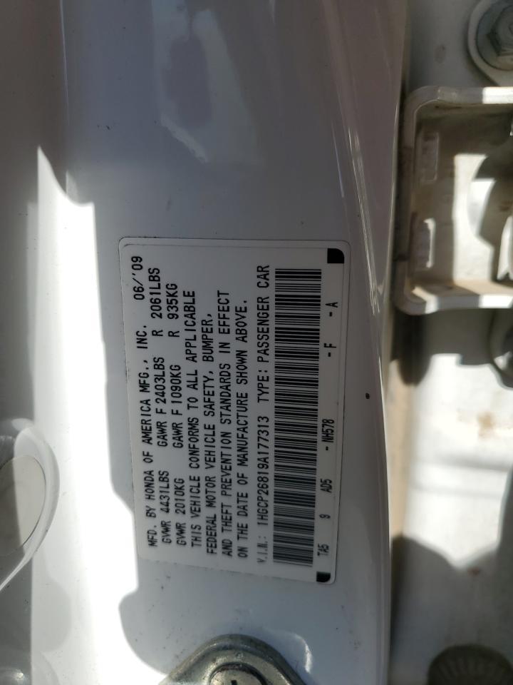 2009 HONDA ACCORD