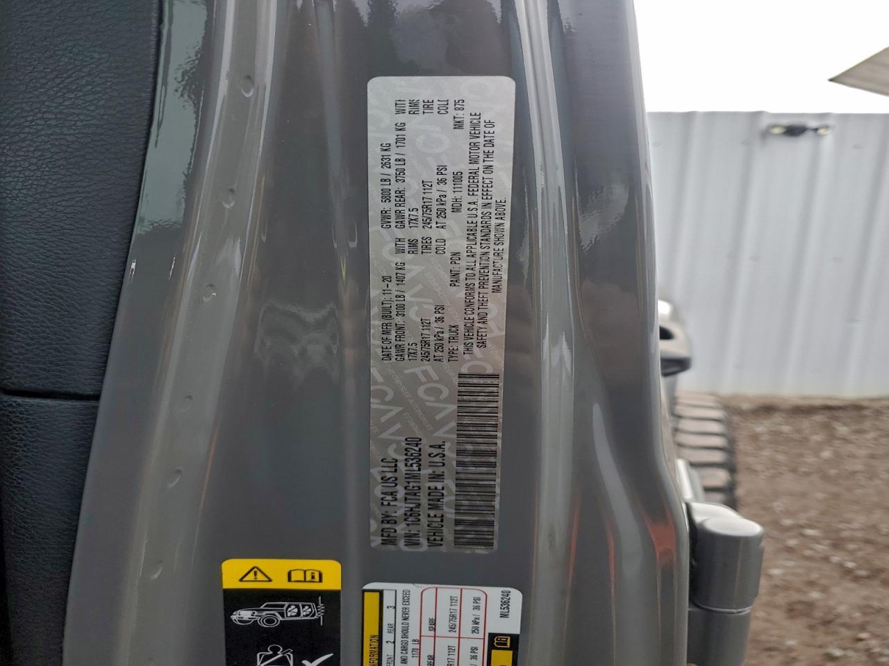 2021 JEEP Gladiator