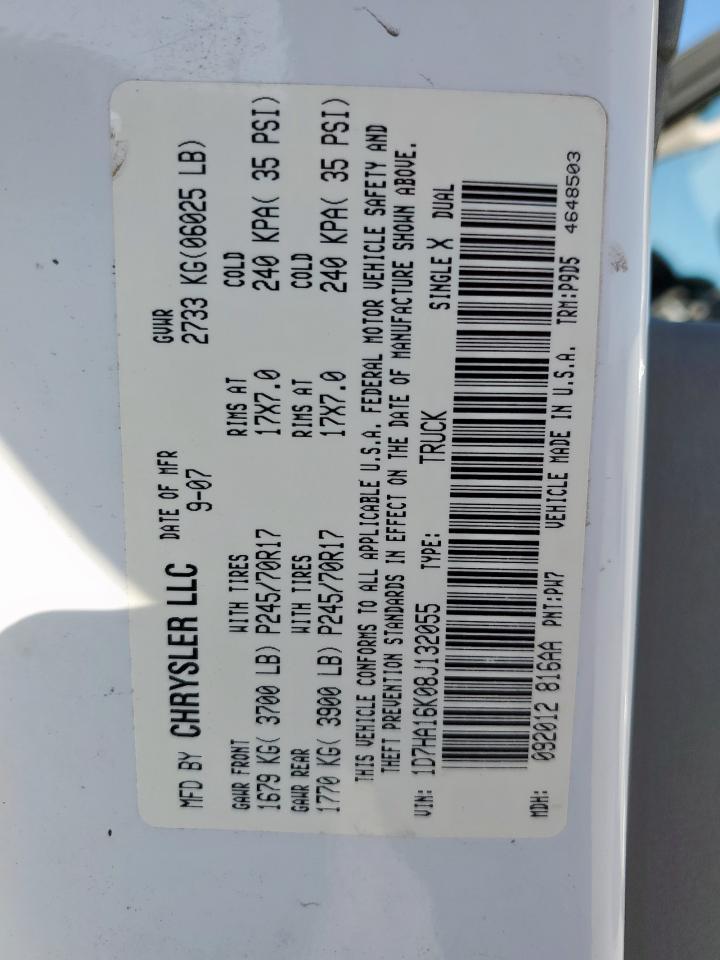 2008 DODGE RAM 1500