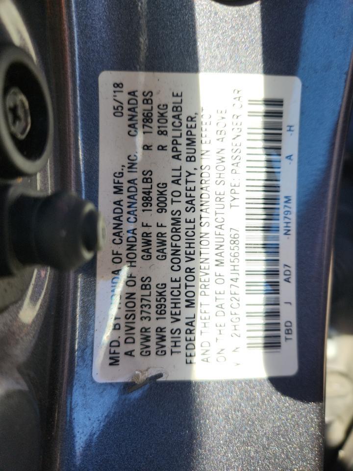 2018 HONDA CIVIC