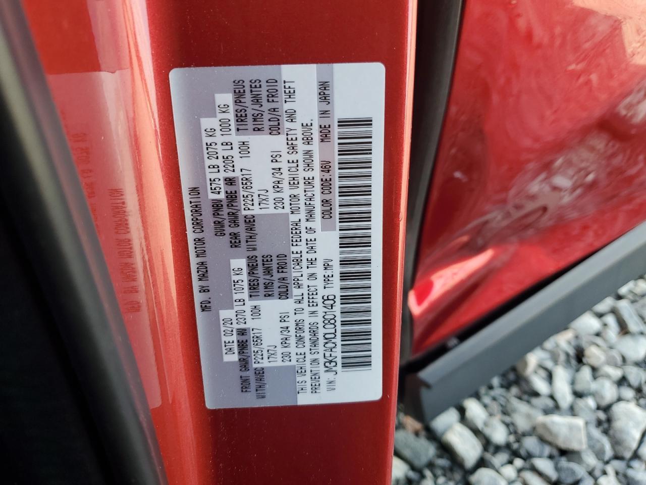 2020 MAZDA CX-5