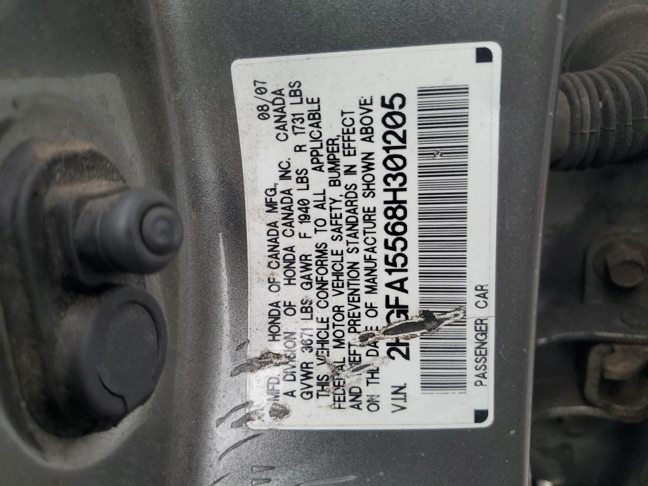 2008 HONDA CIVIC