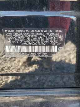 2008 LEXUS ES 350