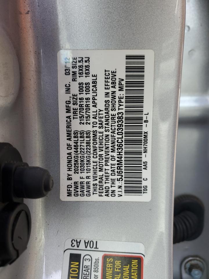 2012 HONDA CR-V