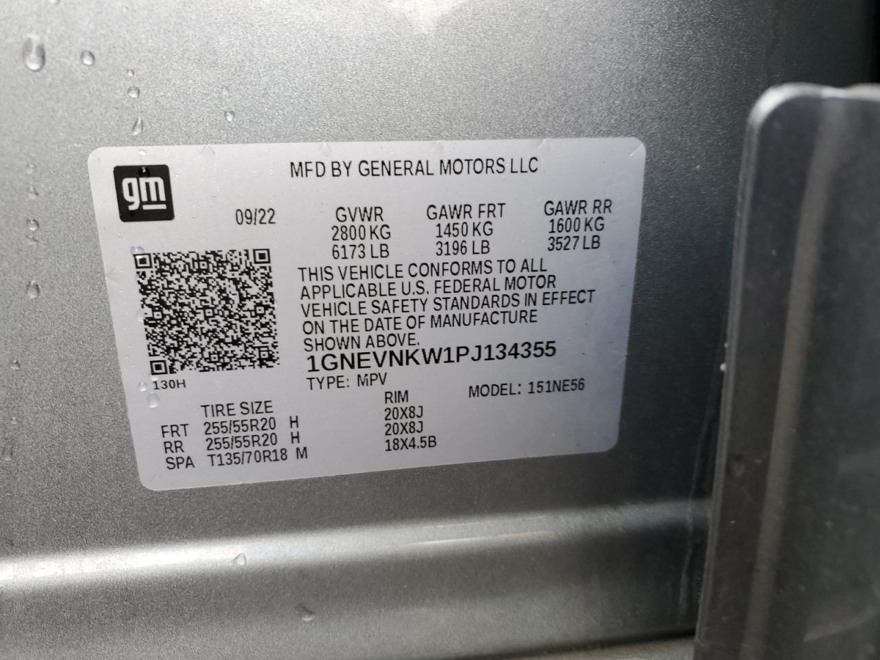 2023 CHEVROLET TRAVERSE
