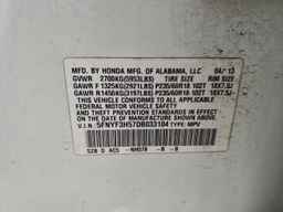 2013 HONDA PILOT