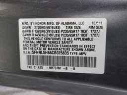 2012 HONDA ODYSSEY