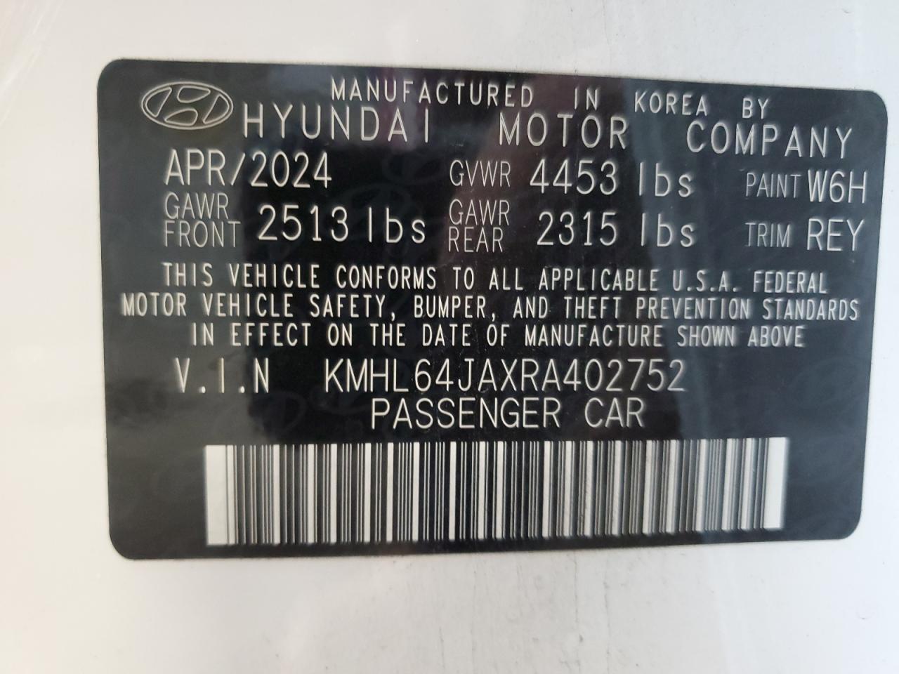 2024 HYUNDAI SONATA