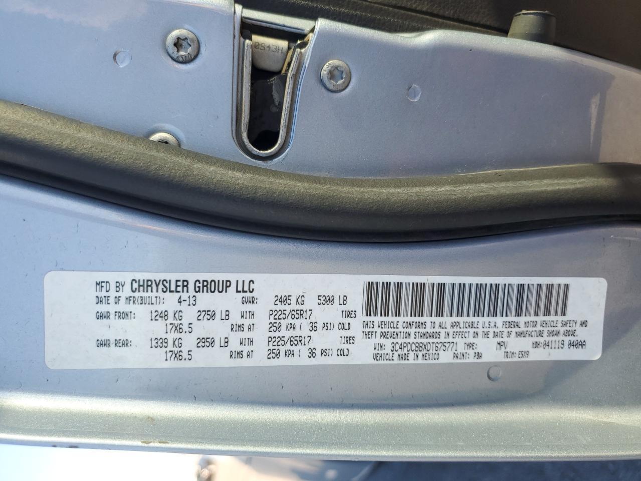 2013 DODGE JOURNEY