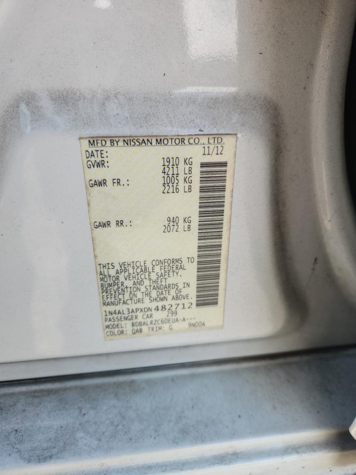 2013 NISSAN ALTIMA