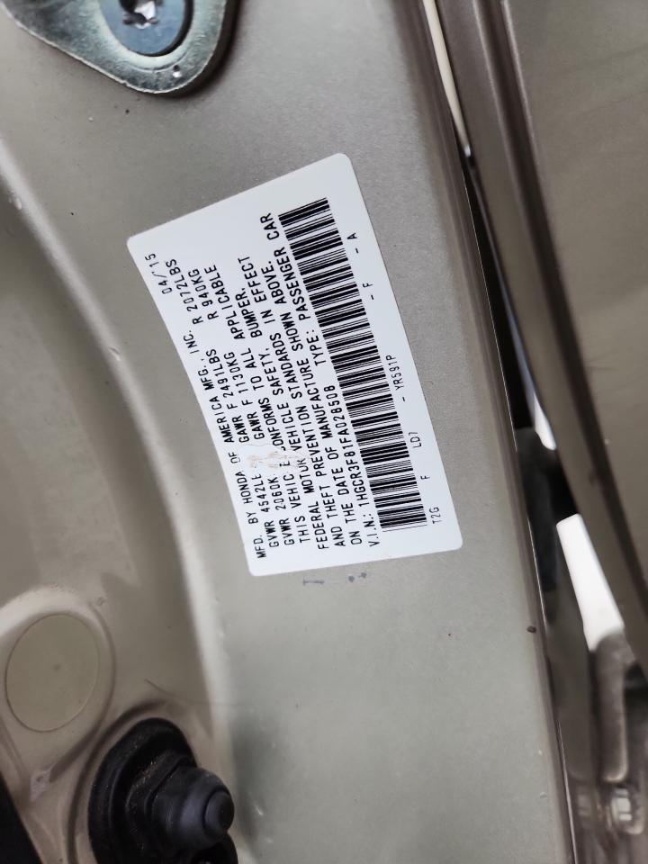 2015 HONDA ACCORD