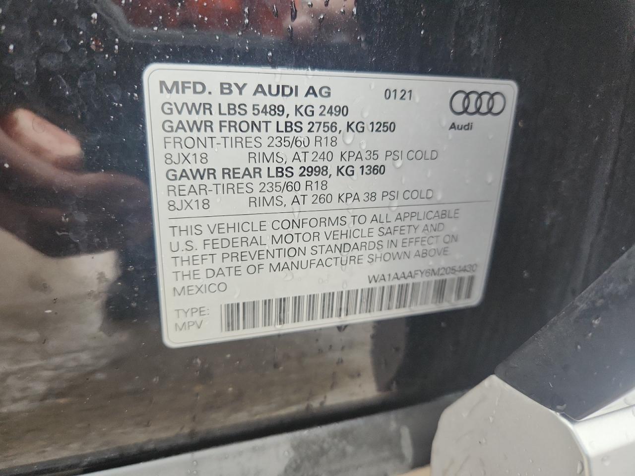 2021 AUDI Q5