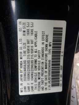 2006 HONDA CR-V