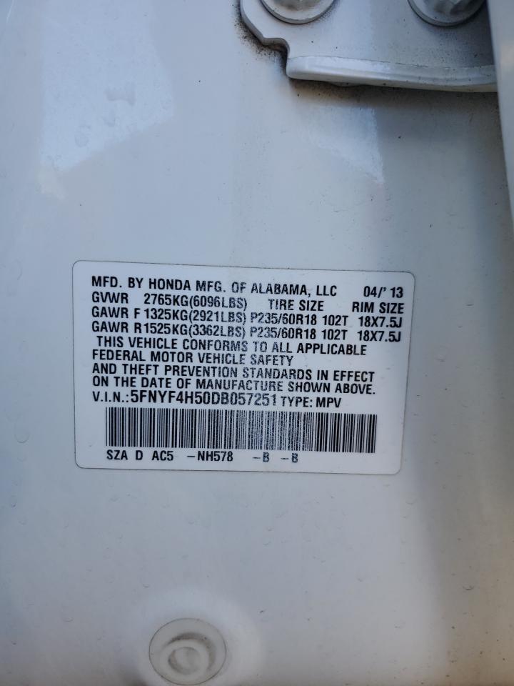 2013 HONDA PILOT
