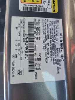 2013 FORD FUSION