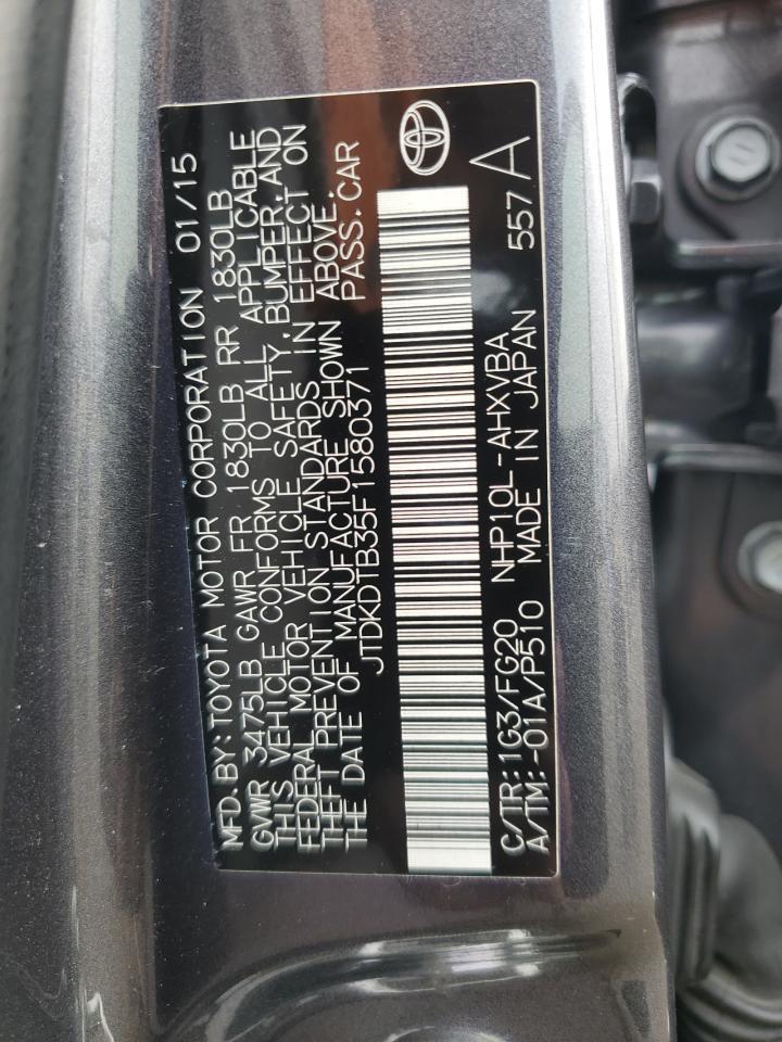 2015 TOYOTA Prius c