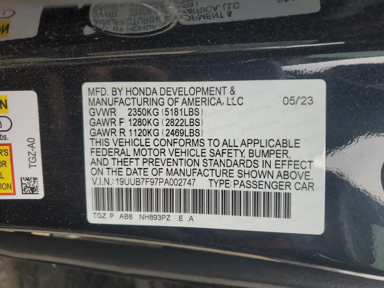 2023 ACURA TLX