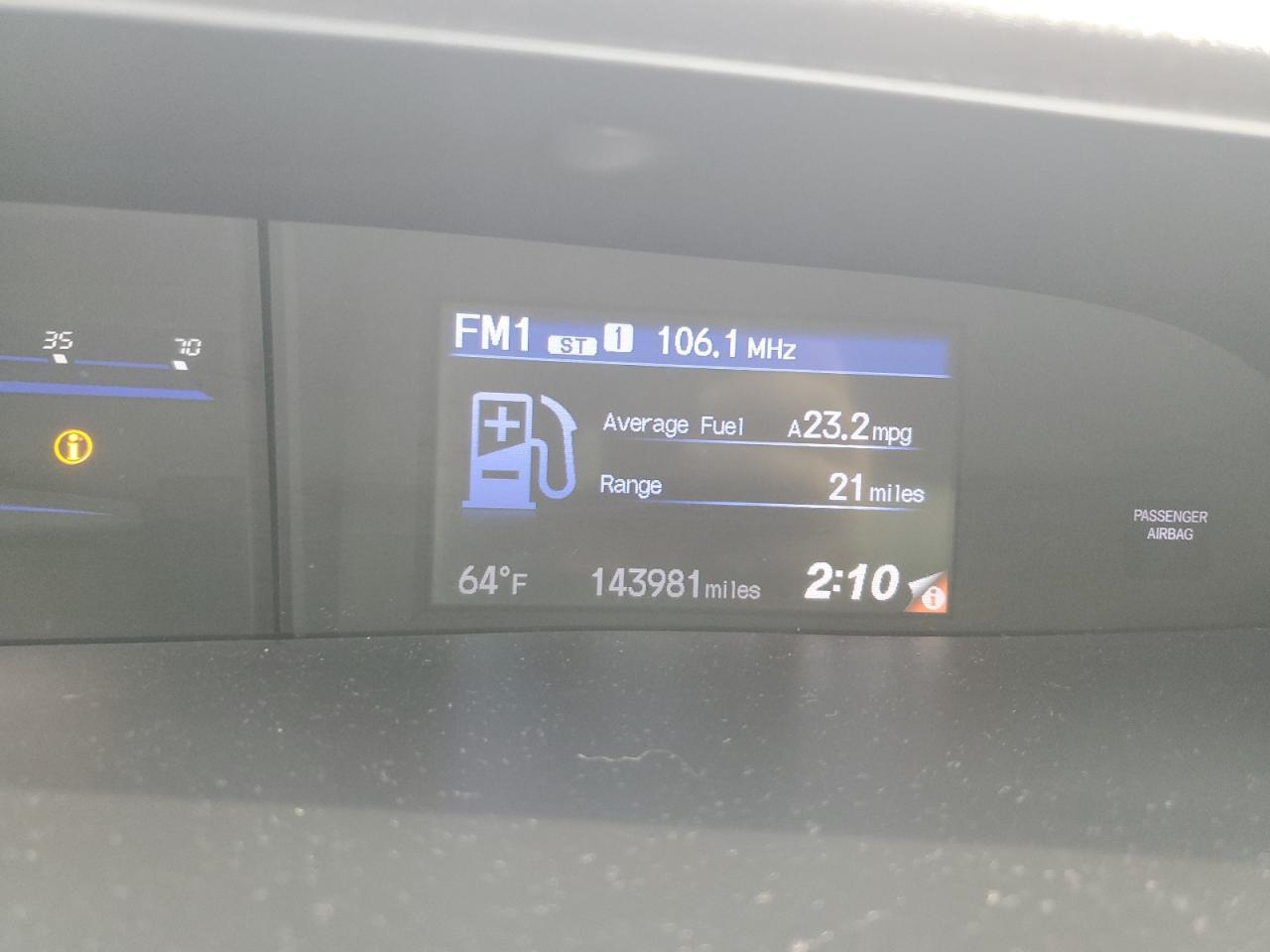 2012 HONDA CIVIC
