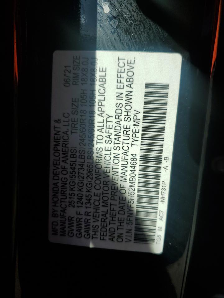 2021 HONDA PILOT